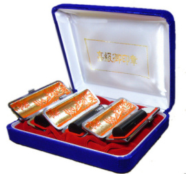 印鑑 はんこ 玄武実印 18.0mm 銀行印 16.5mm 認め印 15.0mm個人印3本セット もみ皮ケース 送料無料