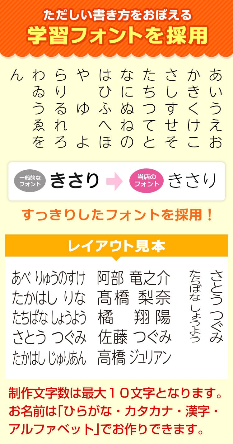 「おなまえ〜る　おむつスタンプ」セット