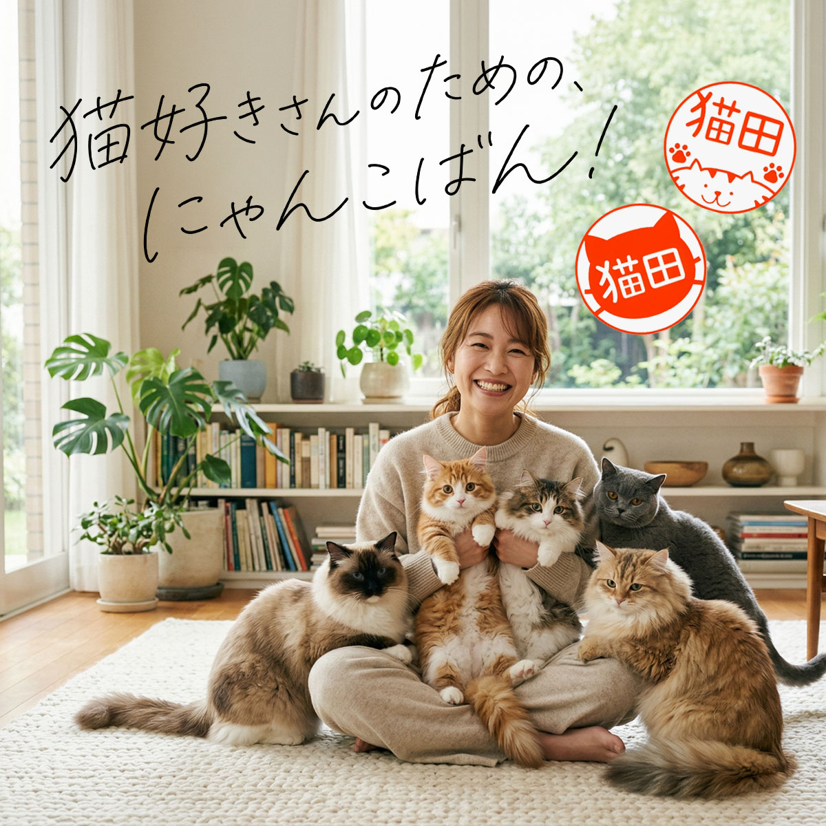 にゃんこ印鑑 ジョインティ