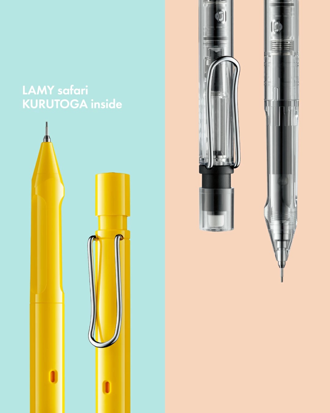 LAMY safari 【正規品】LAMY KURUTOGA inside ラミー サファリ
