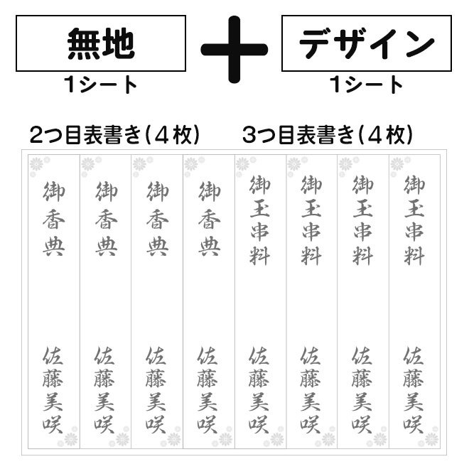 のし袋用シール