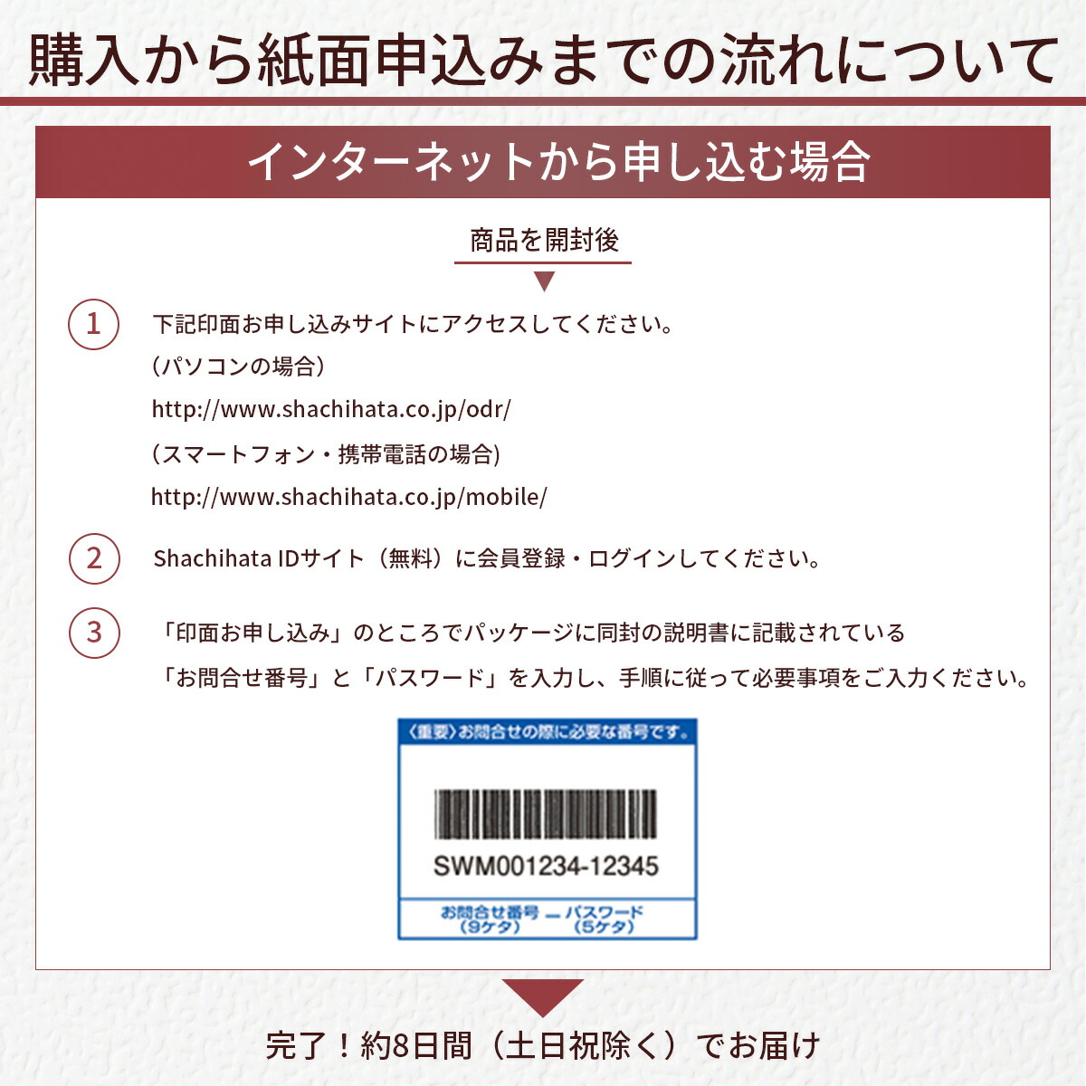 入学準備BOX8種類