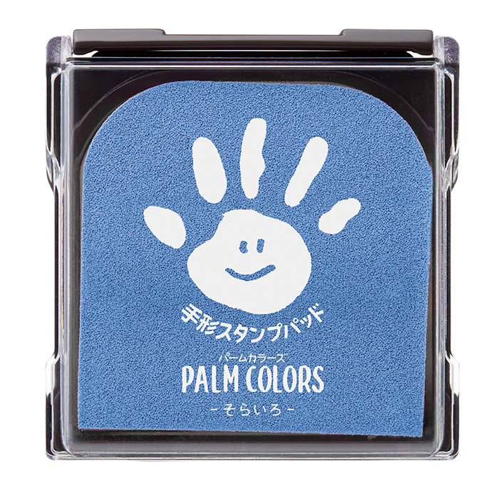 シャチハタ 手形スタンプパッド PALM COLORS(パームカラーズ) 盤面サイズ：80×80mm シヤチハタ スタンプ台 : st-hps-a :  株式会社ハンコヤドットコム(R) - 通販 - Yahoo!ショッピング