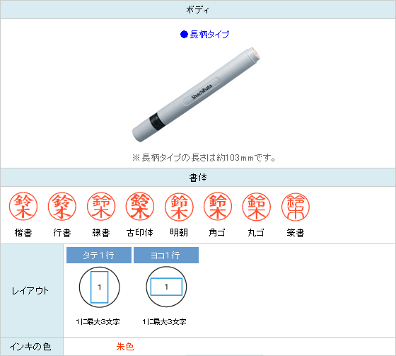ネーム印