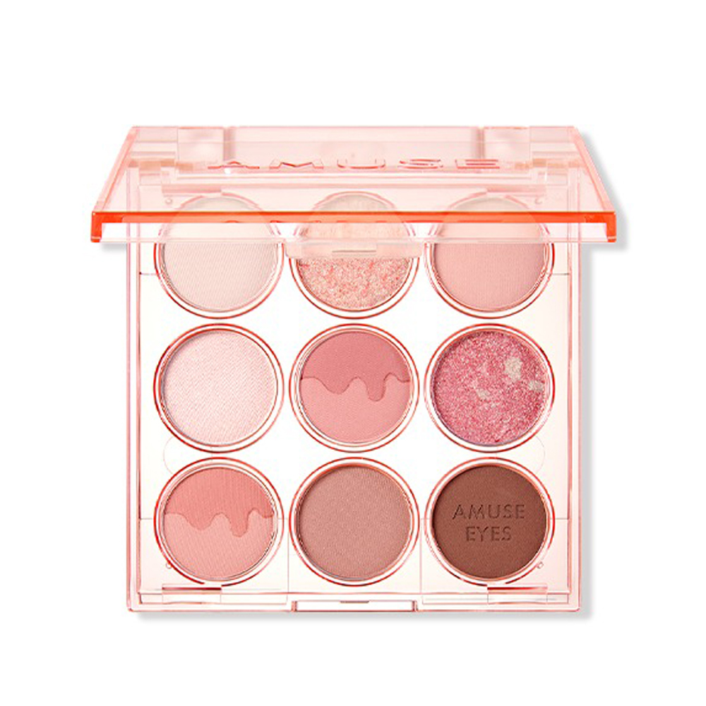 AMUSE5点セット　ファンデ　アイシャドウ2 リップ2 AMUSE [AMUSE] アイカラーパレット eye color palette