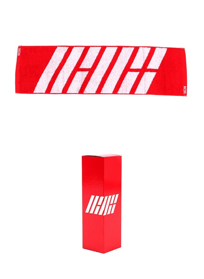 iKON サイン入りタオル ☆BIG SALE☆ iKON (アイコン) 公式 グッズ - 応援 タオル