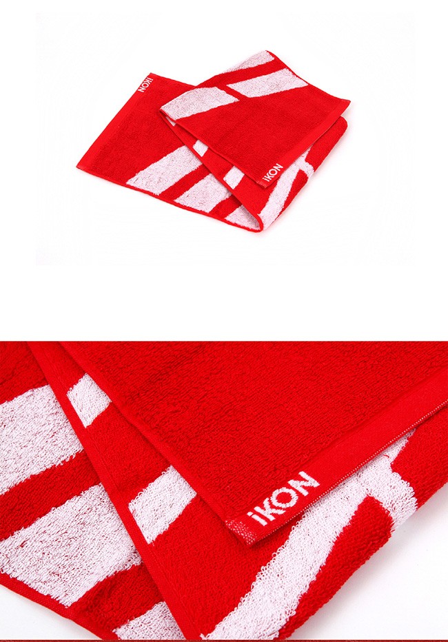 iKON サイン入りタオル ☆BIG SALE☆ iKON (アイコン) 公式 グッズ - 応援 タオル