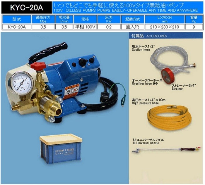 キョーワ KYC-20A (未使用品) ポータブル型洗浄機 kyc-20a-3.jpg