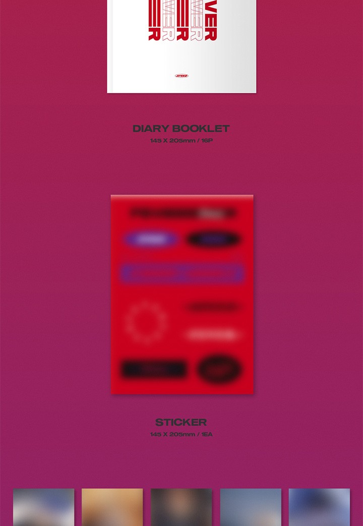 Ateez エイティーズ 5TH MINI ALBUM [ZERO : FEVER Part.1] VER 選択