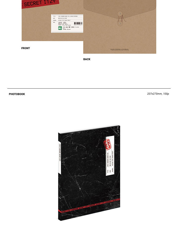 ITZY POP UP STORE GOODS behind dvd 