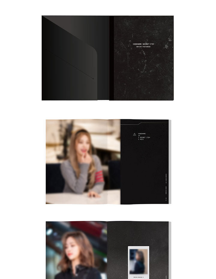 ITZY POP UP STORE GOODS behind dvd 