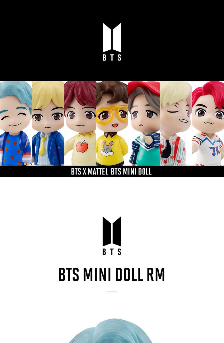 BTS 防弾少年団 バンタン × MATTEL MINI DOLL ミニドール RM : 韓SHOP