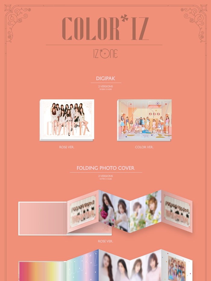 IZ*ONE COLOR*IZ khino キノアルバム　新品未開封 IZ*ONE 1st Mini Album - COLOR*IZ Kihno Kit – Choice Music LA