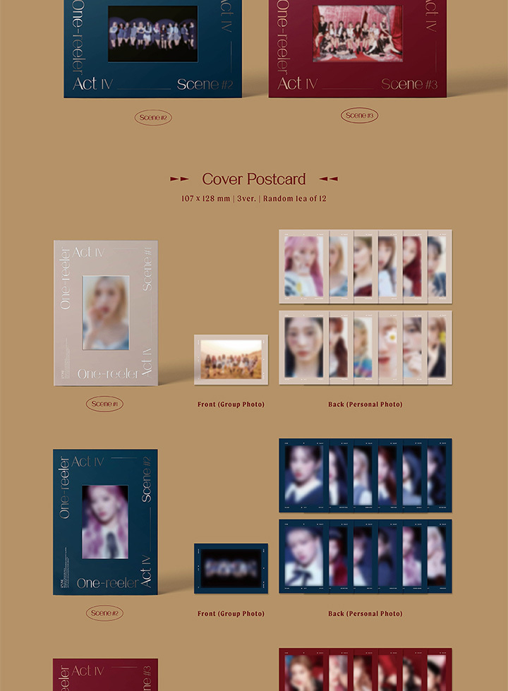 IZ*ONE アイズワン 4th ミニアルバム 【One-reeler / Act IV】4TH MINI