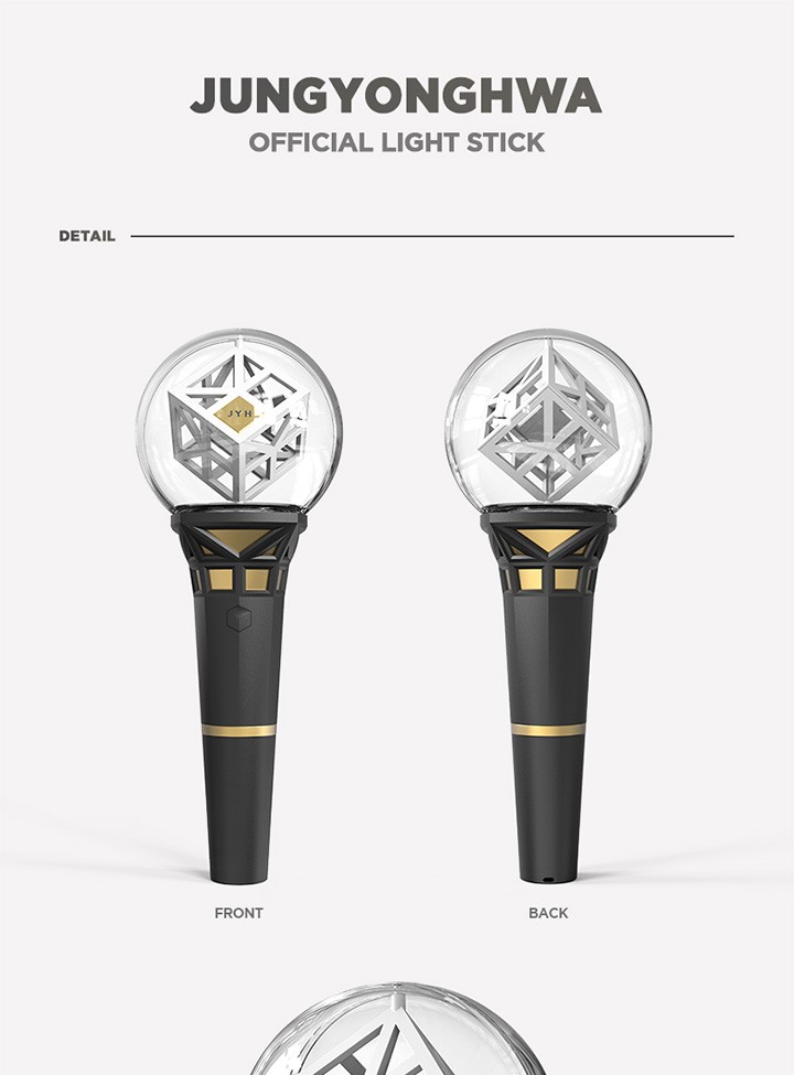 ジョン・ヨンファ JUNG YONG HWA OFFICAIL LIGHT STICK 公式ペンライト