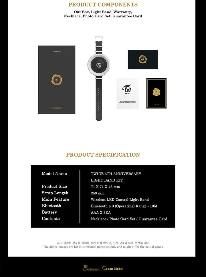 TWICE LIGHT BAND KIT