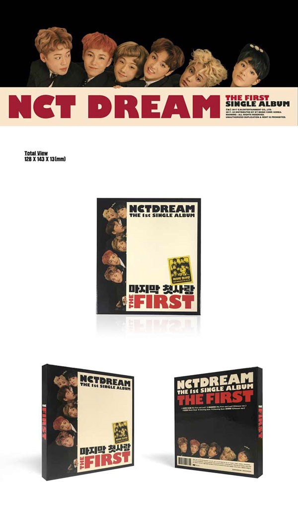 NCT DREAM The First アルバム x4 NCT エヌシーティー DREAM THE 1st シングルアルバム 『The First