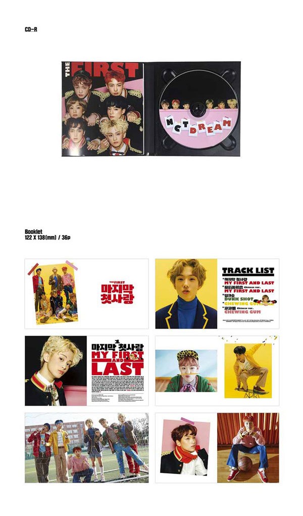 NCT エヌシーティー DREAM THE 1st シングルアルバム 『The First