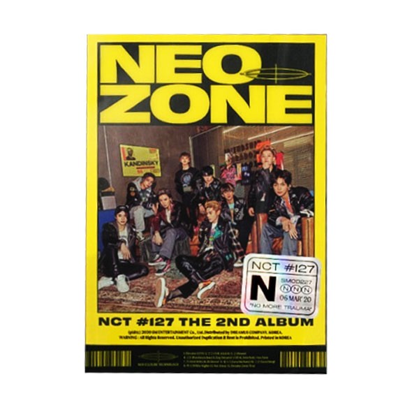 NCT エヌシーティー #127 イリチル Neo Zone 2nd アルバム バージョン