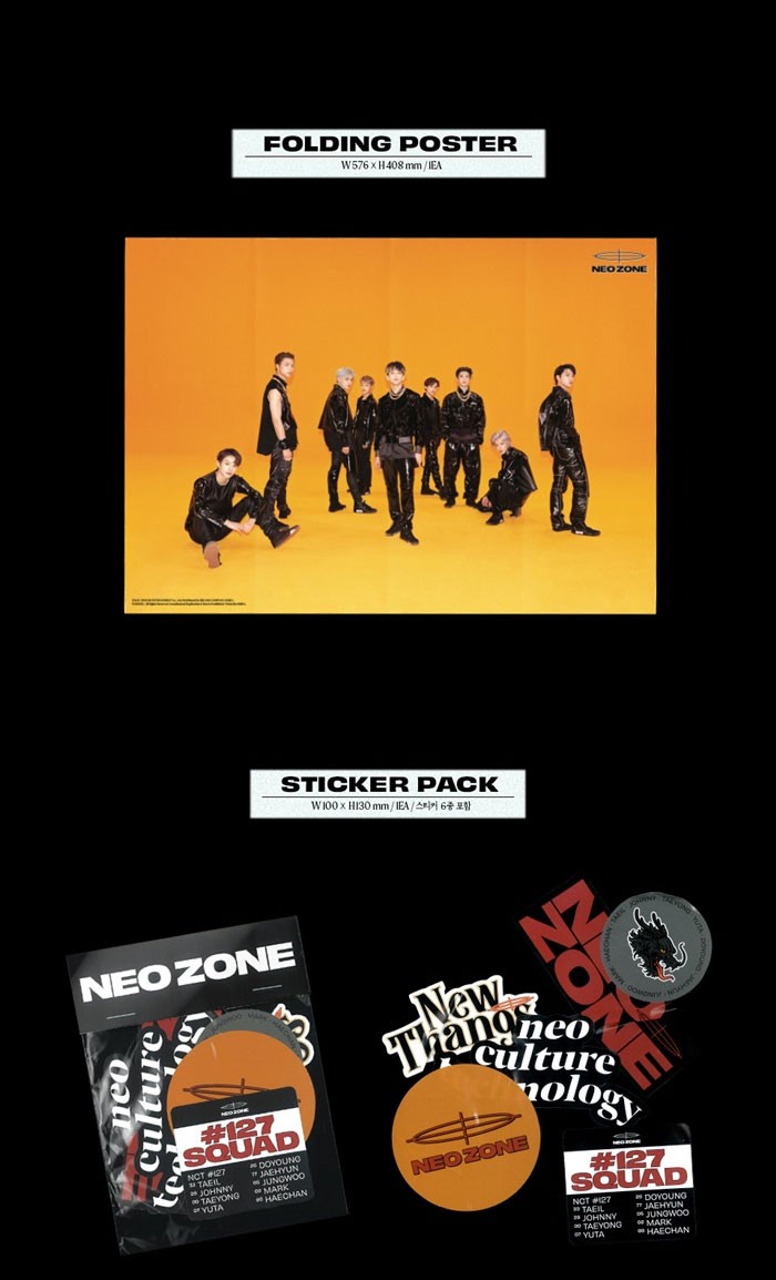 NCT エヌシーティー #127 イリチル Neo Zone 2nd アルバム Tバージョン