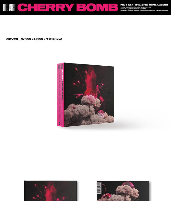 NCT127 エヌシーティー127 3RD MINI ALBUM【CHERRY BOMB】 : 韓SHOP