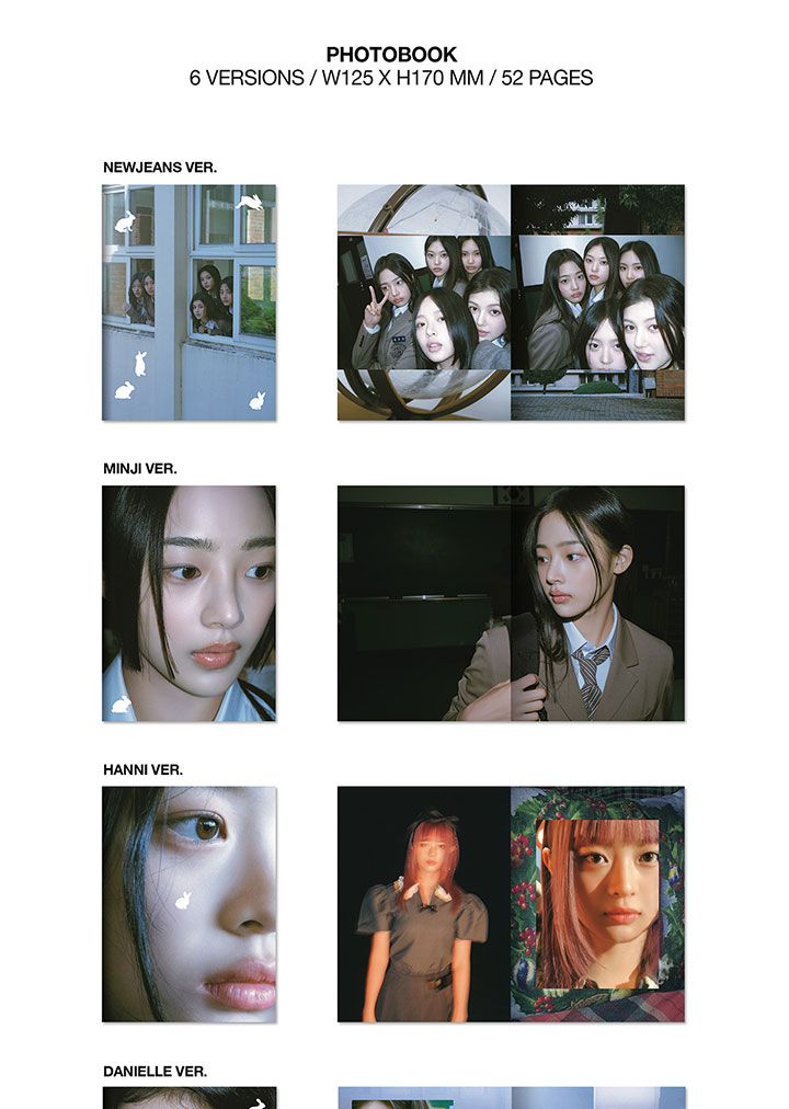 NewJeans ニュージーンズ 'OMG' Message Card ver. 1ST single Album