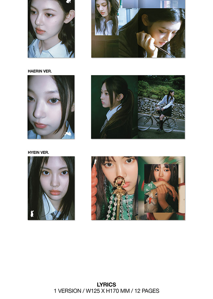 NewJeans ニュージーンズ 'OMG' Message Card ver. 1ST single Album