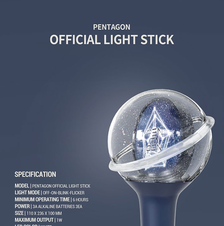 Pentagon ペンタゴン　ペンライト jp.ktown4u.com : PENTAGON - 公式ペンライト