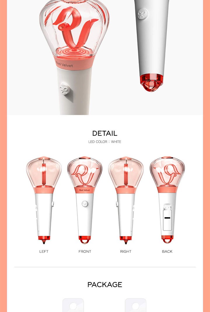 Red Velvet レッド ベルベット レドベル ミニペンライト キーリング MINI FANLIGHT KEYRING