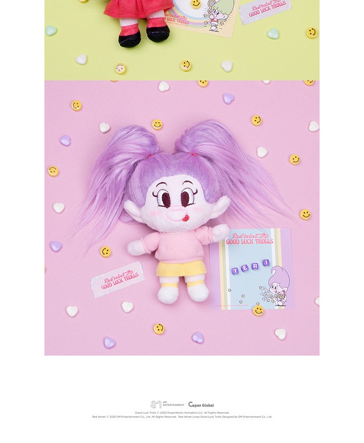 RED VELVET レッドベルベット ぬいぐるみ 2020 GOOD LUCK TROLLS