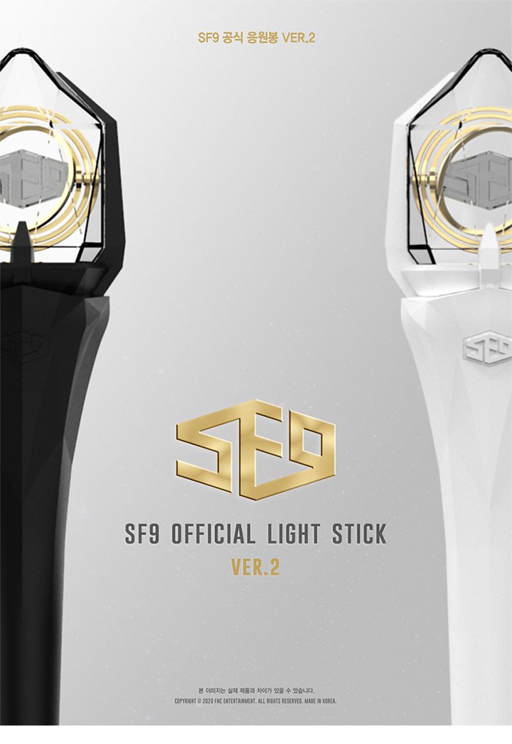 SF9 エスエフナインナイン 公式ペンライト OFFICIAL LIGHT STICK VER2 :sf9-003:韓SHOP - 通販 -  Yahoo!ショッピング