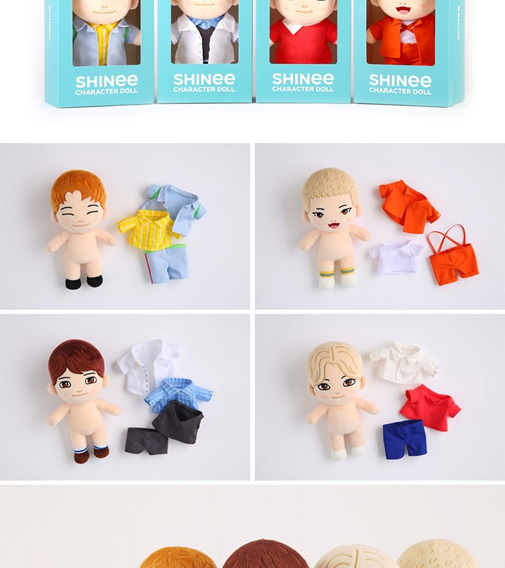 即納&大特価】 SHINee 公式グッズ CHARACTER DOLL シャイニー