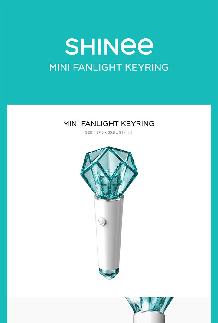 SHINee シャイニー ミニ ペンライト キーリング MINI FANLIGHT KEYRING 