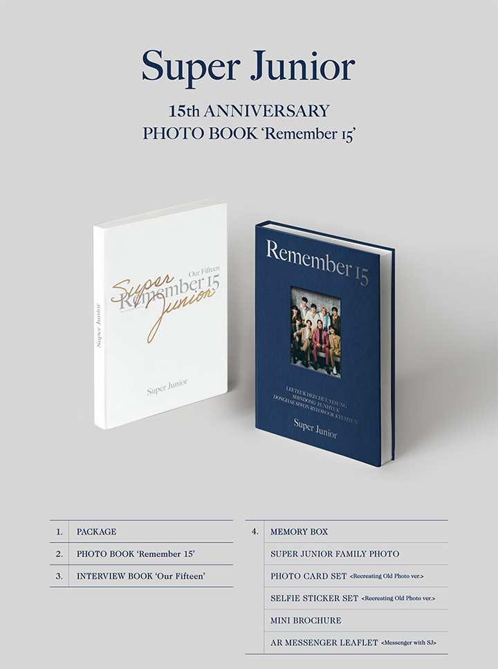 SUPER JUNIOR スーパジュニア -REMEMBER 15- 15th ANNIVERSARY