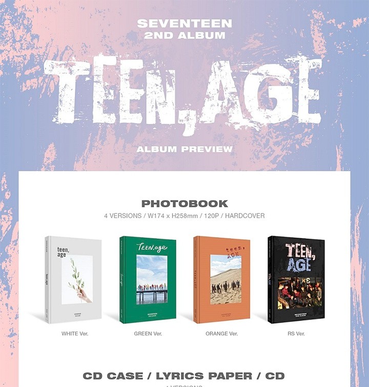 seventeen teenage セブチ アルバム thesunanhotelsolo.com