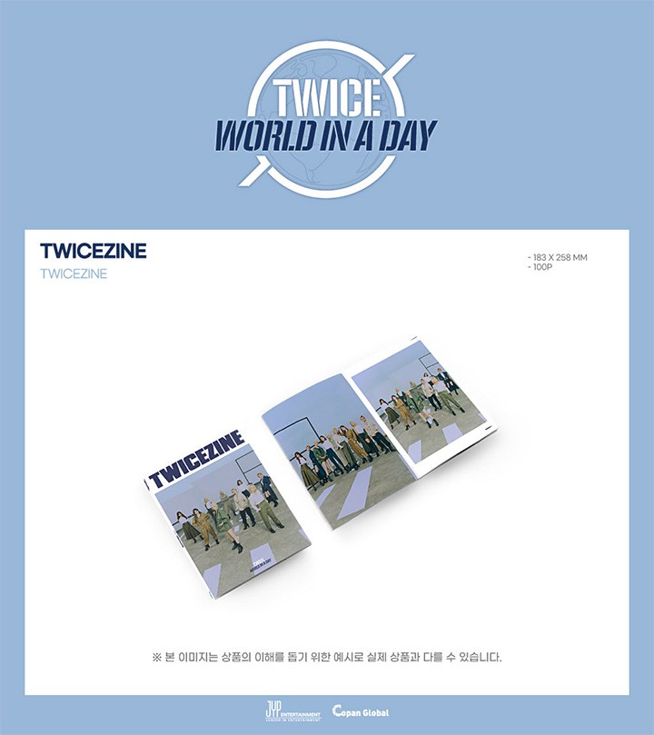 TWICE トゥワイス [TWICEZINE] WORLD IN A DAY オンライン