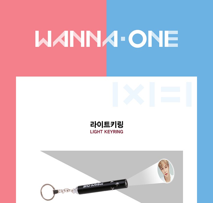 Wanna One ワナワン Light Keyring ライトキーリング ☆選択☆ : 韓