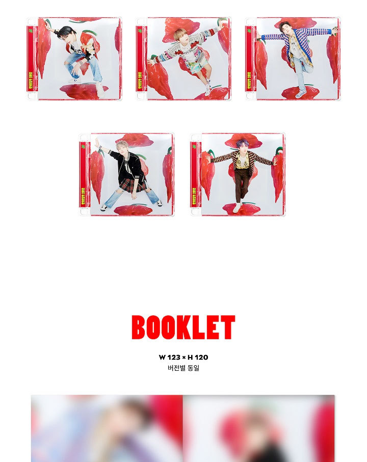 NCT DREAM THE 1ST ALBUM HOT SAUCE