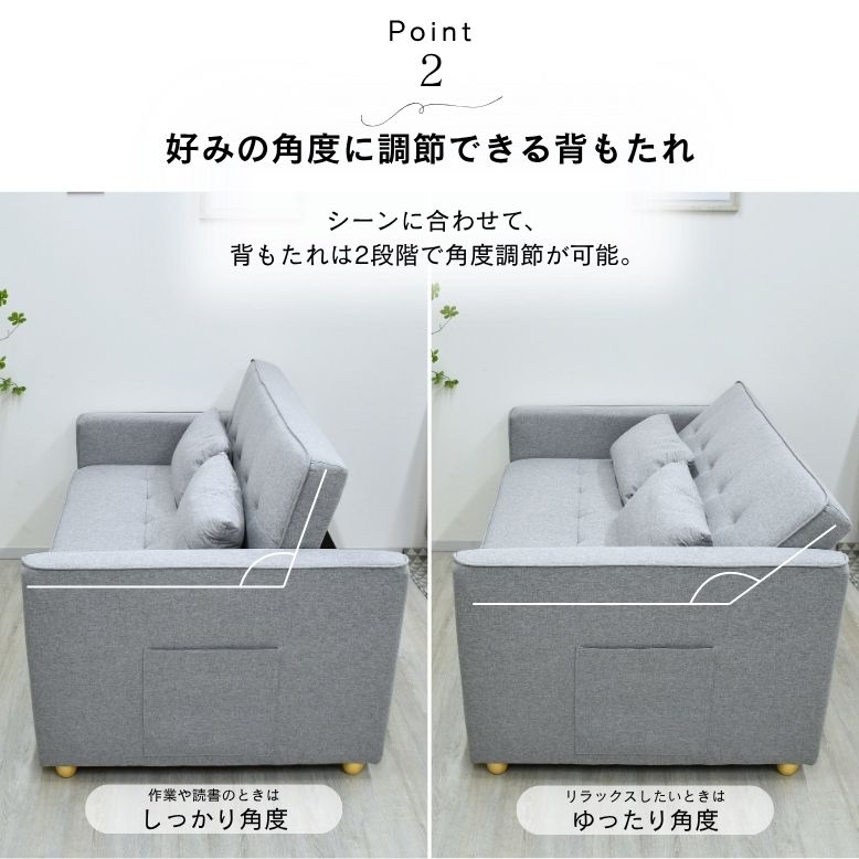 未使用 2Pソファ 大型 リビング家具 No.3119○ ※現金、クレジット、ぺ