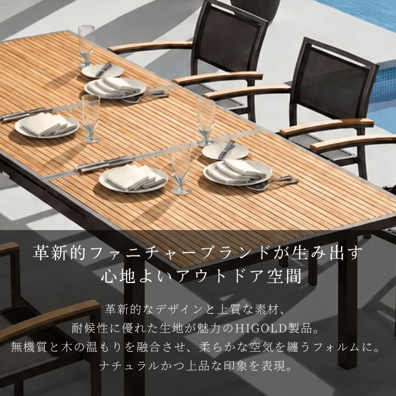 HIGOLD ヘック エクステンションテーブル7点セット/5点セット/単品