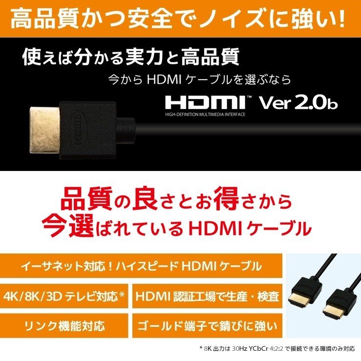 最高 hdmiケーブル 10m ハイスピード ブラック 各種リンク対応 スリム 細線 PS3 PS4 3D 3D対応 ビエラリンク レグザリンク 