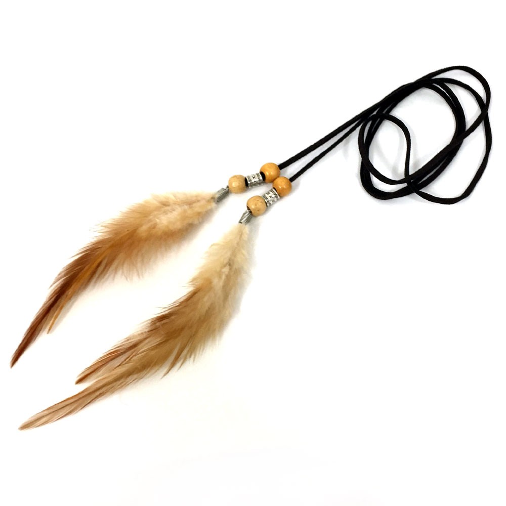 フェザーネックレス