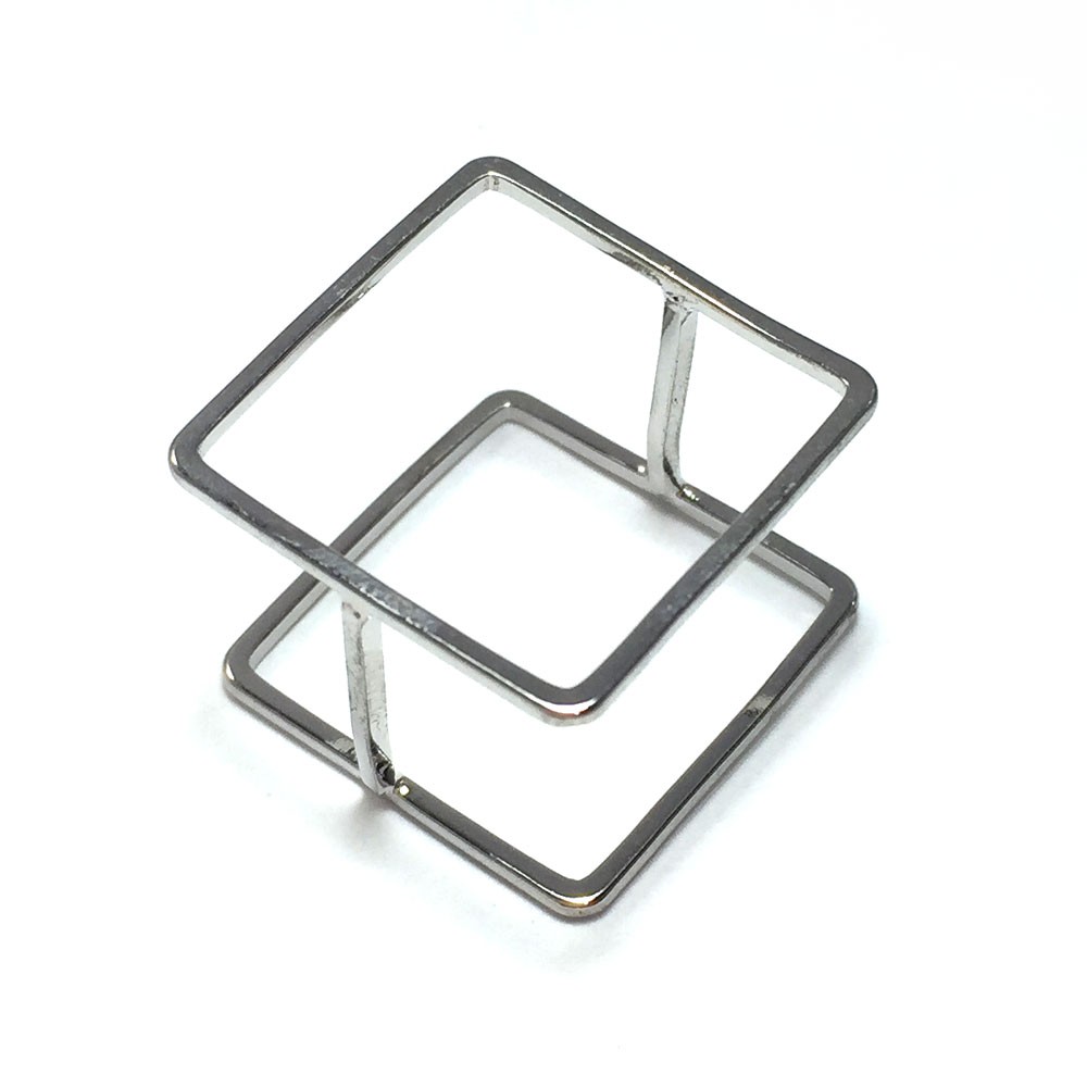 スクエア3Dリング