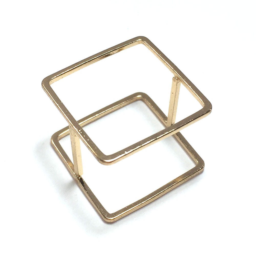 スクエア3Dリング