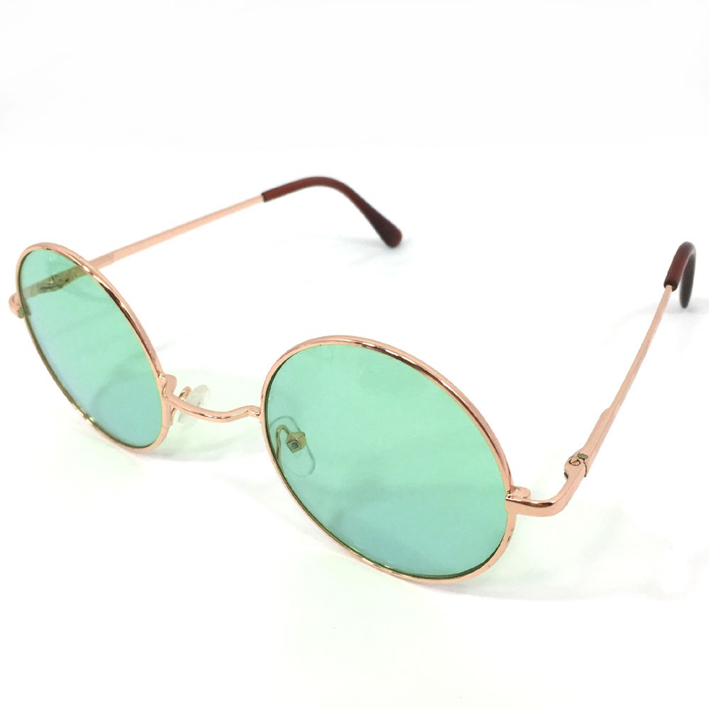 丸型カラーレンズサングラス