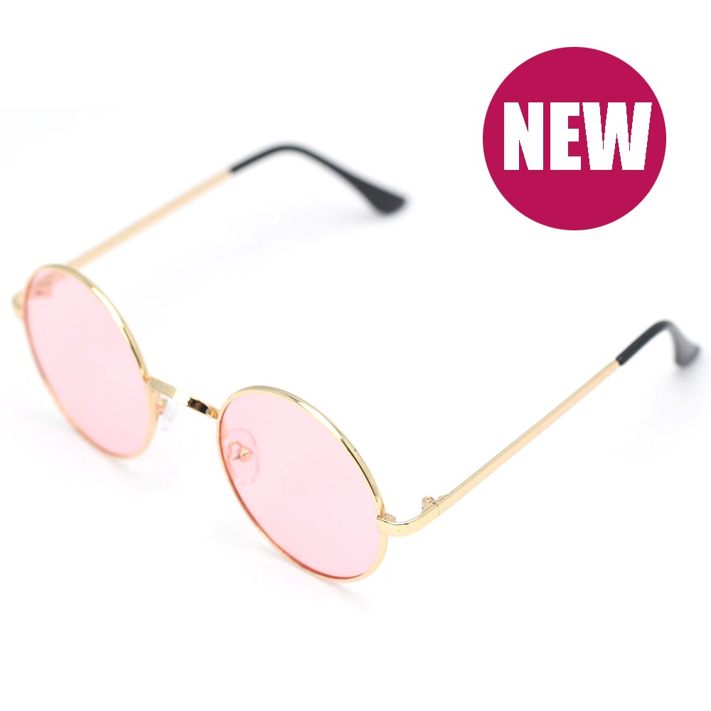 丸型カラーレンズサングラス