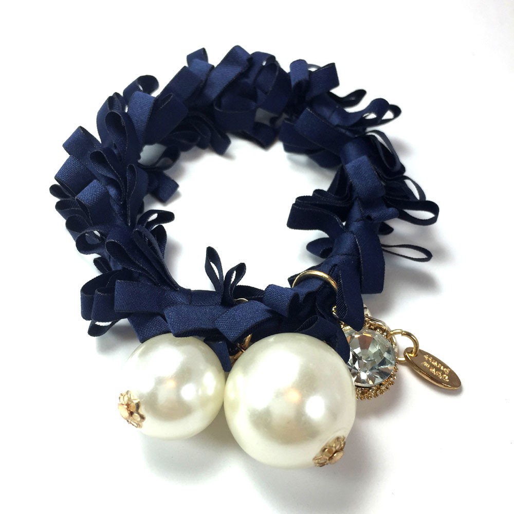 シュシュ風ヘアゴム