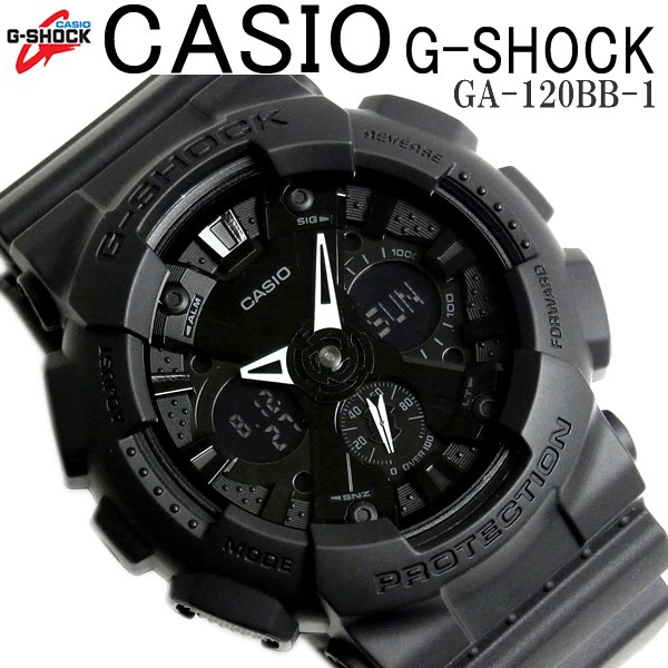 CASIO G-SHOCK ソリッドカラーズ カシオ 腕時計 GA-120BB-1 G