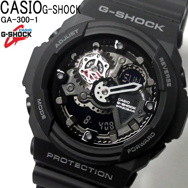 カシオ G-SHOCK GSHOCK Gショック メンズ 腕時計 GA-300-1A 黒