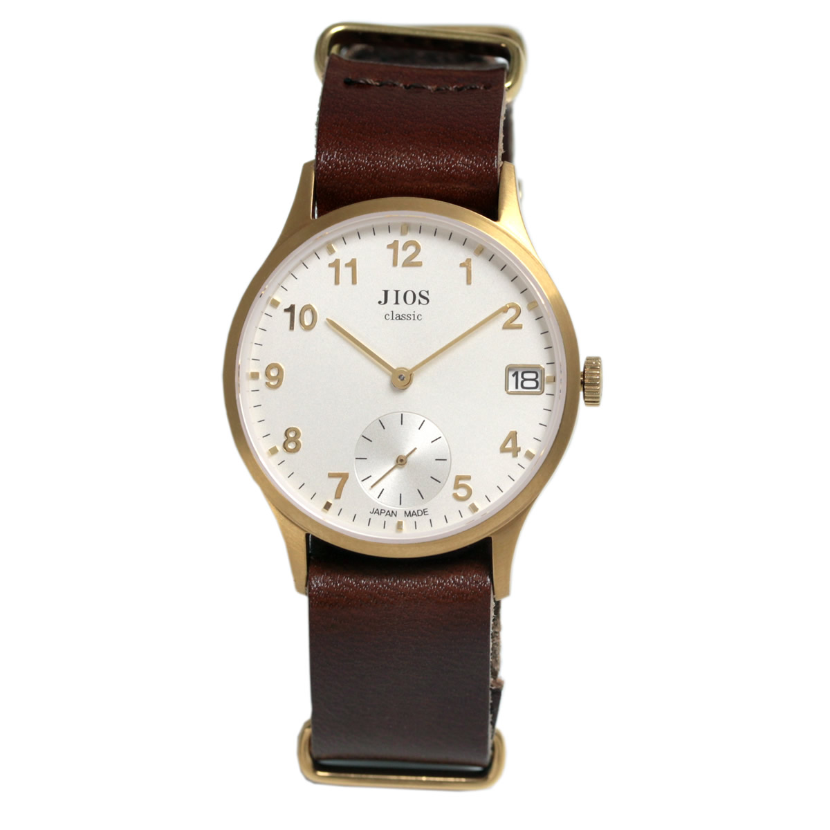 腕時計 メンズ レディース 日本製 革ベルト 栃木レザー ブランド JIOS ジオス Made in JAPAN |  | 05